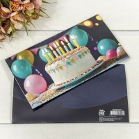 Конверт подарочный 16,5*9см 413 1/10 1/250 Арт: 003004/413