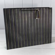 Пакет подарочный с тиснением "Полосы" (микс) 50*40*15 210г 1/20 1/80 Арт: 000490T - Пакет подарочный с тиснением "Полосы" (микс) 50*40*15 210г 1/20 1/80 Арт: 000490T