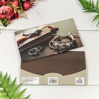 Конверт подарочный 16,5*9см 154 1/10 1/250 Арт: 003004/154