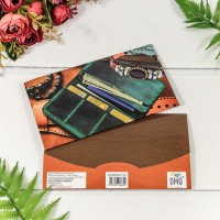 Конверт подарочный 16,5*9см 155 1/10 1/250 Арт: 003004/155