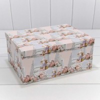 Коробки Прямоугольные Набор 1/10 34*26*15,3 "Ангел" 1/6 Арт: 730604/1681