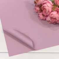 Плёнка в листах 60*60 (20 шт.) матовая "Корейская" 55мкм Серовато-пурпурный 1/60 Арт: 1698/2064