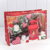 Пакет подарочный &quot;Новогодняя сказка&quot; (микс) 45*33*15 210г 1/20 1/120 Арт: 300389AA - Пакет подарочный "Новогодняя сказка" (микс) 45*33*15 210г 1/20 1/120 Арт: 300389AA