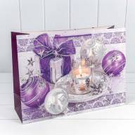 Пакет подарочный &quot;Новогодняя сказка&quot; (микс) 45*33*15 210г 1/20 1/120 Арт: 300389AA - Пакет подарочный "Новогодняя сказка" (микс) 45*33*15 210г 1/20 1/120 Арт: 300389AA