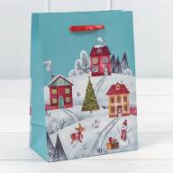 Пакет подарочный "Новый год" (микс 430) 14*20*8 128г 1/20 1/600 Арт: 300430G - Пакет подарочный "Новый год" (микс 430) 14*20*8 128г 1/20 1/600 Арт: 300430G