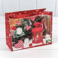 Пакет подарочный &quot;Новогодняя сказка&quot; (микс) 23*18*10 210г 1/20 1/360 Арт: 300389EA - Пакет подарочный "Новогодняя сказка" (микс) 23*18*10 210г 1/20 1/360 Арт: 300389EA