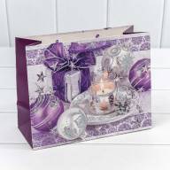 Пакет подарочный &quot;Новогодняя сказка&quot; (микс) 23*18*10 210г 1/20 1/360 Арт: 300389EA - Пакет подарочный "Новогодняя сказка" (микс) 23*18*10 210г 1/20 1/360 Арт: 300389EA