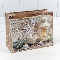 Пакет подарочный &quot;Новогодняя сказка&quot; (микс) 23*18*10 210г 1/20 1/360 Арт: 300389EA - Пакет подарочный "Новогодняя сказка" (микс) 23*18*10 210г 1/20 1/360 Арт: 300389EA