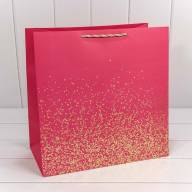 Пакет подарочный "Золотые вкрапления" (микс) 37*37*20 210г 1/20 1/80 Арт: 300368X - Пакет подарочный "Золотые вкрапления" (микс) 37*37*20 210г 1/20 1/80 Арт: 300368X