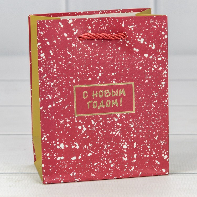 Пакет подарочный "Новый год" (406) 12*15*6,7 210г 1/20 1/240 Арт: 300406H Пакет подарочный "Новый год" (406) 12*15*6,7 210г 1/20 1/240 Арт: 300406H
