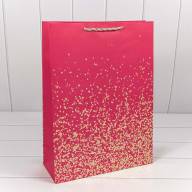 Пакет подарочный "Золотые вкрапления" (микс) 32*45*15 230г 1/20 1/80 Арт: 300368A - Пакет подарочный "Золотые вкрапления" (микс) 32*45*15 230г 1/20 1/80 Арт: 300368A