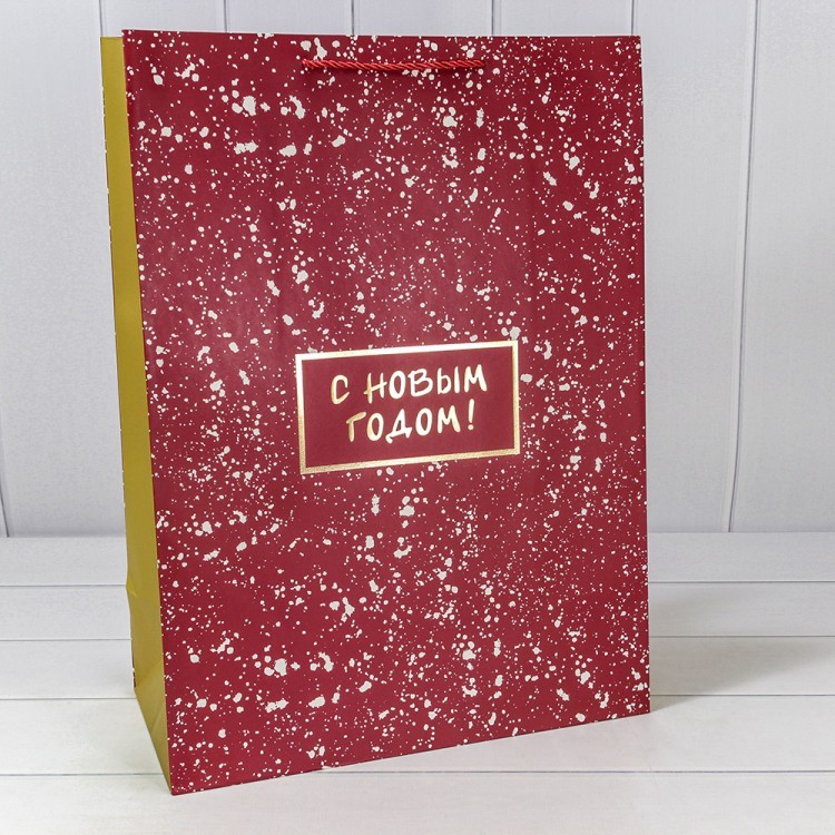 Пакет подарочный "Новый год" (микс 406) 40*55*20 210г 1/20 1/60 Арт: 300406T Пакет подарочный "Новый год" (микс 406) 40*55*20 210г 1/20 1/60 Арт: 300406T