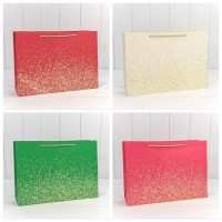 Пакет подарочный "Золотые вкрапления" (микс) 39,5*33*15 230г 1/20 1/80 Арт: 300368AA