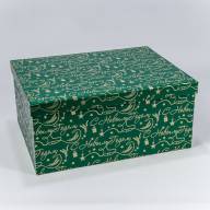Коробки Прямоугольные Набор 1/10 34*26*15,3 "Новый год"-0129 1/4 Арт: 730604/0129 - Коробки Прямоугольные Набор 1/10 34*26*15,3 "Новый год"-0129 1/4 Арт: 730604/0129