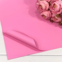 Плёнка в листах 60*60 (20 шт.) матовая "Корейская" 55мкм Лиловый 1/60 Арт: 1698/2038