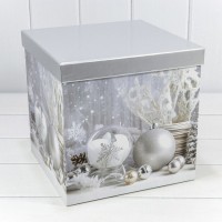 Коробки Куб Набор 1/10 26,5*26,5*26,5 "Новый год"-2685 1/4 Арт: 730601/2685