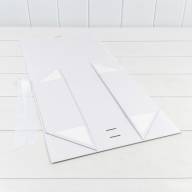 Коробка Прямоугольная 24*17*9 складная на магнитах Белый 1/48 Арт: 721357/417 - Коробка Прямоугольная 24*17*9 складная на магнитах Белый 1/48 Арт: 721357/417