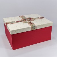 Коробки Прямоугольные Набор 1/5 51*41*24,5 с бантом "Новый год"-641 1/1 Арт: 721641/2