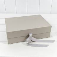 Коробка Прямоугольная 24*17*9 складная на магнитах Серый 1/48 Арт: 721357/1972 - Коробка Прямоугольная 24*17*9 складная на магнитах Серый 1/48 Арт: 721357/1972