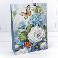 Пакет подарочный с 3D аппликацией "Цветы" (микс 250) 30*41,5*12 210г 1/20 1/80 Арт: 000250A - Пакет подарочный с 3D аппликацией "Цветы" (микс 250) 30*41,5*12 210г 1/20 1/80 Арт: 000250A