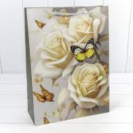 Пакет подарочный с 3D аппликацией "Цветы" (микс 250) 30*41,5*12 210г 1/20 1/80 Арт: 000250A - Пакет подарочный с 3D аппликацией "Цветы" (микс 250) 30*41,5*12 210г 1/20 1/80 Арт: 000250A