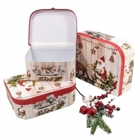 Коробки новогодние "Чемодан"