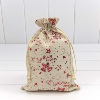 Мешочки новогодние 20*30