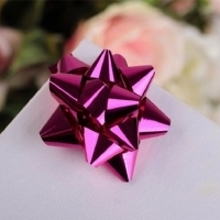 Бант-звезда "новый год"